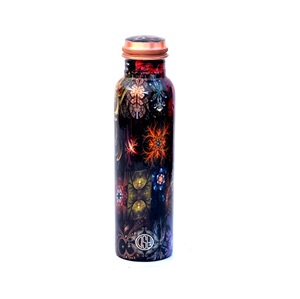 India Manufacturer's Wholesaler New ml Pure <b>Copper</b> Water <b>Bottle</b> Lid Printed Sport Enamel Coating <b>Drinking</b> <b>bottle</b> - Product Image 4