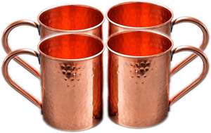 Taza de cobre puro sólido de calidad superior Taza de cobre de estilo moderno a la venta por exportadores indios a precios bajos - Product Image 3