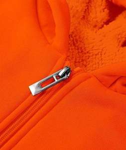 Hot Selling Custom Cotton Terry Fleece No <b>String</b> Hoodie Men Pullover Blank Solid Regular Fit Embroidered Washed Pocket 370g - Product Image 3