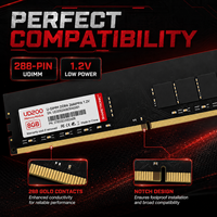 Module de mémoire RAM de bureau SHARETRONIC 8 Go DDR4 2666 MHz UDIMM, 288 broches DIMM, mise à niveau de la mémoire informatique pour PC