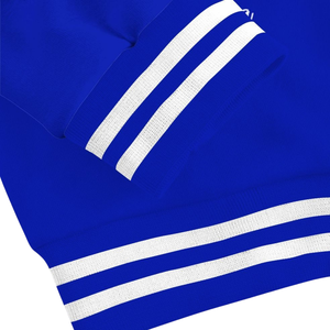 Phi Beta Sigma 1914 Varsity <b>Jacket</b> Blue White Fraternity Greek <b>Life</b> Chenille Patch College Style Letterman <b>Jacket</b> - Product Image 6