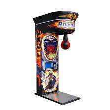 Boxe sportive machine de jeu de boxe à pièces de monnaie interactive rachat arcade ultime gros coup de poing - Product Image 6