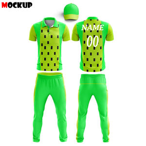 ชุดคริกเก็ตแบบยูนิเซ็กซ์ ออกแบบเองได้ ผ้าโพลีเอสเตอร์คุณภาพสูง กางเกงขาสั้น แห้งเร็ว ระบายอากาศได้ดี ชุดกีฬา - Product Image 2