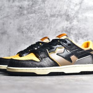 Zapatos Retro Personalizados de Alta Gama, Transpirables, de Cuero Genuino con Cordones, Diseño de Primera Calidad, Parte Superior de Malla Envejecida, Zapatos Casuales de Skate para Hombre - Product Image 1