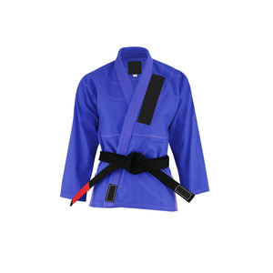Kimono de compétition BJJ pour hommes, tissu durable, coton/polyester, uniforme de BJJ, combinaison de combat respirante - Product Image 5