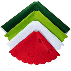 ผ้าคลุมฐานต้นคริสต์มาส ผ้ากำมะหยี่นุ่ม ทรงกลม สำหรับตกแต่งบ้านในช่วงเทศกาล ตกแต่งภายในบ้าน อุปกรณ์ตกแต่งงานเฉลิมฉลอง - Product Image 3