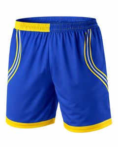 Maillot de football jaune et bleu avec short, respirant, en polyester, pour l'entraînement, les matchs, les sports d'équipe - Product Image 3