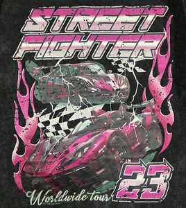 Tendance hommes été décontracté à manches courtes T-Shirts avec lettre et impression de voiture T-Shirt uni 100% coton goutte épaule T-Shirt hommes - Product Image 6