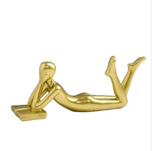 Dernière conception Figurine décorative Sculpture fait à la main en métal Jacks modèle haute qualité argent poli croix sculpter pour pièce maîtresse - Product Image 6