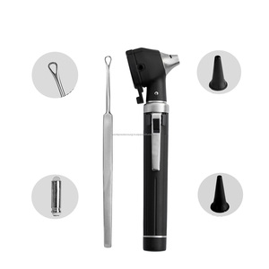 Otoscope manuel à fibre optique, mini instrument de diagnostic ORL pour examen des oreilles, endoscope auriculaire médical portable, spéculum réutilisable pour hôpital - Product Image 2