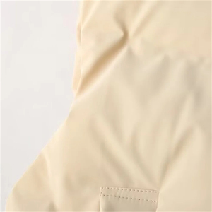 2024 principios de otoño, chaleco acolchado sin mangas para mujer, Color sólido, cuello levantado, cremallera, ligero, informal, a la moda, prendas de vestir exteriores que combinan con todo - Product Image 3