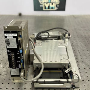 Used Yokogawa LM13010F0G <b>Linear</b> <b>Actuator</b> with TM13001045 Driver CX Axis As Is - Product Image 1