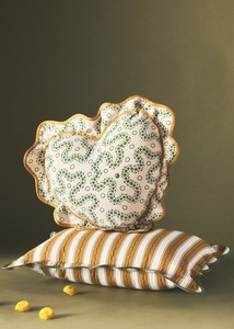 Funda de cojín hecha a mano con diseño impreso, cubierta de cojín multicolor, productos hechos en la India, al mejor precio al por mayor - Product Image 6