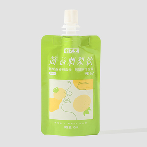 PE Stand-Up Gói Nước Ép lỏng phân hủy sinh học vòi phun túi cho đồ uống - Product Image 1