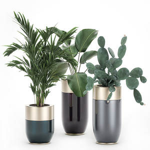 Pots de fleurs au design unique Décoration de fête intérieure et extérieure de mariage Jardinières de fleurs Forme personnalisée - Product Image 2