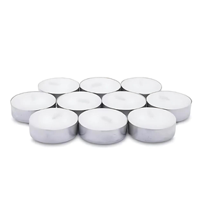 Set of 10 Custom Basic <b>Unscented</b> Tealight <b>Candles</b> Fast Delivery Vietnam for Home Decoration New Year Occasions Made Palm Wax - Product Image 6