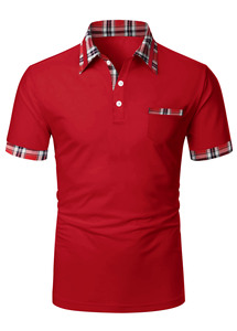 เสื้อโปโลผู้ชายแฟชั่นใหม่ปี 2026 ขายส่ง แขนสั้น ดีไซน์โดดเด่น สีพื้น ไซส์ใหญ่ เสื้อโปโลผู้ชายคุณภาพสูง - Product Image 5