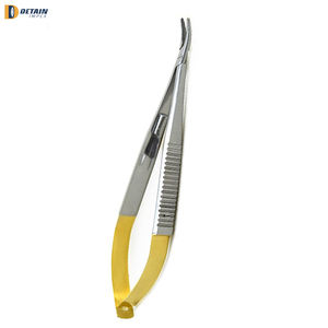 OEM ODM Acero inoxidable excelente calidad portaagujas quirúrgico fórceps Castroviejo instrumento Sutur Kit Medic instrumento - Product Image 6