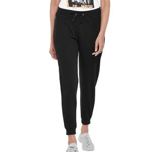 Pantalones Deportivos de Felpa Negros para Mujer con Logotipo Personalizado, Corte Holgado, Ropa Deportiva Urbana, Estilo Nueva Temporada - Product Image 1