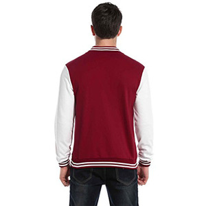 Custom Embroidered Varsity <b>Jacket</b> <b>Men</b> 100% Cotton Thin Varsity <b>Jacket</b> for Winter Season Wear Stylish Outerwear - Product Image 5