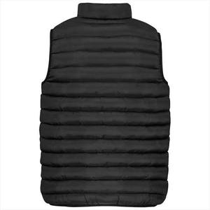 Custom Waterproof Puffer <b>Vest</b> Jacket for <b>Men</b> Winter Jackets Sleeveless Outerwear with <b>Multi</b> Pockets High Street Style - Product Image 3