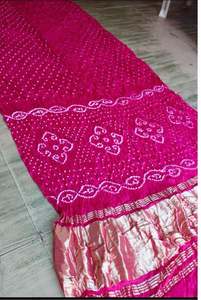 Sari de Seda Modal Hecho a Mano para Vestir de Noche, Casual, de Lujo, Elegante para Uso Diario, a Precio de Mayoreo por Proveedor - Product Image 4