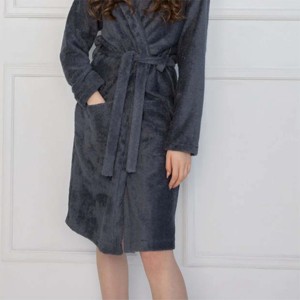 Abrigos de Albornoz de alta calidad para mujer, suaves y cálidos, perfectos para el invierno y para relajarse en casa - Product Image 2