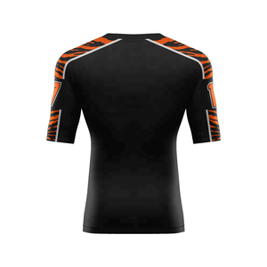 Top Selling Sublimated Customized Compression <b>Shirt</b> Wholesale Allover Printed Breathable Rash Guards Embroidery Custom Design - Product Image 2