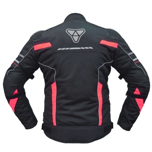 Blousons de moto en textile pour hommes de haute qualité avec impression sérigraphiée sur le col, vente en gros, protection de sécurité pour la moto et les courses automobiles - Product Image 3