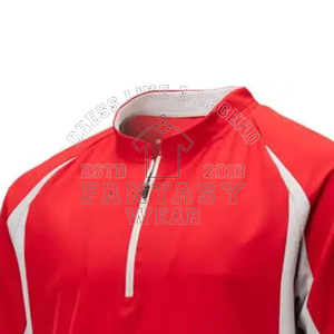 FANTASY WEAR 2026 Vêtements de sport de haute qualité, tissu extensible à séchage rapide, veste de batting à manches courtes avec design et logo personnalisés - Product Image 4