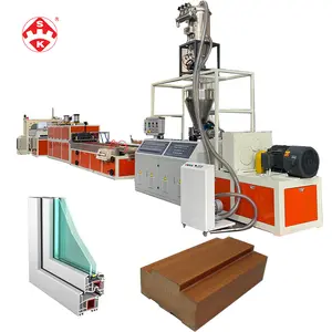 Pvc Window Profile Extruder Manufacturers Plastic Making Machine /pvc machine for door and windows production line