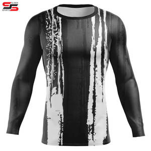 Manches longues hommes haute qualité fait Rash Guard utilisation confortable vêtements de sport léger Rash Guard - Product Image 6
