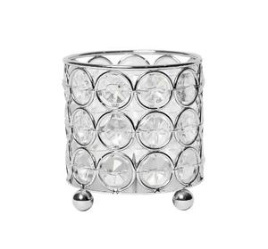 Bougeoir en cristal/centres de table bougeoir en cristal/bougeoir en cristal Décoration intérieure Bougeoirs en verre argenté - Product Image 1