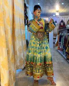 2025 nouveautés à la mode afghan Kuchi robe dames manches longues fête porter Maxi afghan robes élégantes - Product Image 2