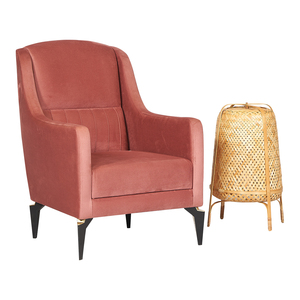 เก้าอี้เลานจ์หนังแกะสีขาวแบบหรูหราทันสมัยโซฟาแบบที่นั่งเดียวสำหรับห้องนั่งเล่นห้องนอนหรือระเบียง - Product Image 4