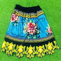 Jupe personnalisée pour femme, imprimé polynésien, design Pohnpei, tenue des îles du Pacifique, jupe de bureau, jupe décontractée taille haute micronésienne