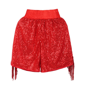 กางเกงมวยไทยแต่งเลื่อมเก๋ไก๋ กางเกงชกมวยสั่งทำได้ สำหรับผู้ชาย ผู้หญิง เด็ก  ชุดศิลปะการต่อสู้แบบกำหนดเอง กางเกง MMA คิกบ็อกซิ่ง - Product Image 4