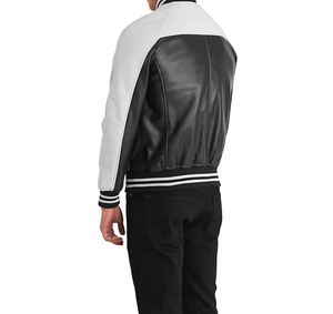 Chaqueta universitaria de moda retro auténtica para hombre, chaquetas de Bulls, chaqueta Chicago con cuello levantado, cierre de cremallera, logotipo de ganchillo - Product Image 2