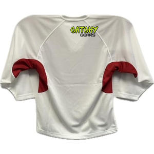 2024 Vintage Pro Tackle Twill cousu Logo personnalisé maillot de Hockey OEM nom de l'équipe coupe coudre broderie pour l'uniforme de Hockey sur glace porter - Product Image 3