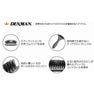 แปรงผมเดนแมน D83 รุ่น Paddle Hair Brush สีดำ แปรงแบบมีรูระบายอากาศ สำหรับสางผม ด้ามจับ ABS ขนแปรงทำจากวัสดุ ABS บรรจุกล่อง - Product Image 2