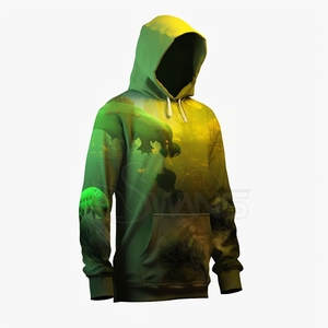 Wholesale Outdoor Hooded Quick Dry Sweatshirts Cheap Rates Sublimation <b>Printed</b> Pullover - Product Image 6