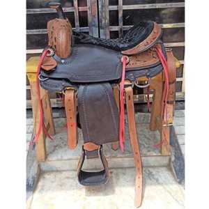 Best Quality Western Leather Barrel Racing Saddle Lightweight Durable & Performance-Driven