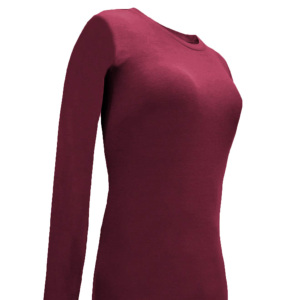 Long Sleeve Quick Dry Women's Medical <b>Scrubs</b> <b>Tops</b> Solid Underscrubs Inner Wear Stretch Spandex/Polyester Plain Medical - Product Image 2