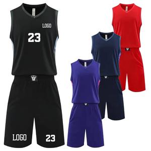 Conjunto de Uniforme de Baloncesto Unisex, Transpirable, Duradero y Ligero, para Entrenamiento y Competencia de Verano, Ropa Deportiva, Pakistán - Product Image 1