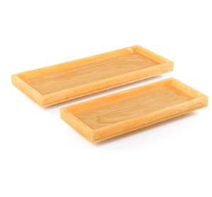 Premium Quality Handmade Resin <b>Chocolate</b> Tray Elegant Designer <b>Chocolate</b> Platter with Customized Size Top Selling New Release - Product Image 6