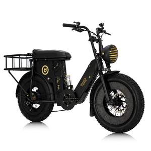 จักรยานไฟฟ้าแบบย้อนยุค unimoke SW สีดำสำหรับการอ้างอิงเท่านั้น - Product Image 4
