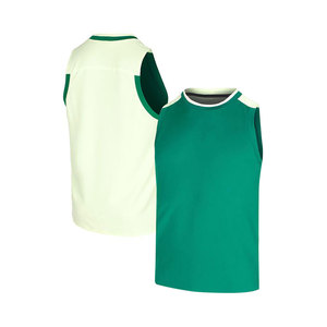 เสื้อกล้ามคอวีแขนกุดของผู้ชายเสื้อกั๊กตาข่ายระบายอากาศสำหรับยิมฟิตเนสออกกำลังกายมีฮู้ดตัด - Product Image 1