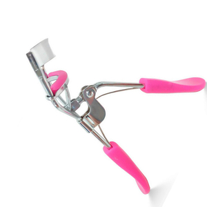 Recourbe-cils professionnel en acier inoxydable or rose de haute qualité, outil de beauté, à brancher - Product Image 3