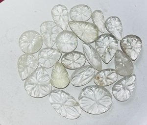 ราคาขายส่ง คริสตัลธรรมชาติแกะสลัก หินอัญมณีหลากหลายรูปทรงและขนาด สำหรับทำเครื่องประดับ หินอัญมณีแบบหลวม คุณภาพสูง ปรับแต่งได้ - Product Image 1
