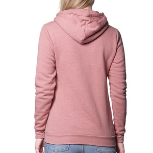 Sweat à capuche ample de coupe régulière pour femmes pull à manches décontracté niveau suivant couleur unie automne hiver sweat à capuche avec Logo - Product Image 2